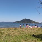 琵琶湖畔のデイキャンプ・休息にオススメの無料スポット「自然公園　湖岸緑地岡山園地」