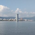 琵琶湖畔のデイキャンプ・バーベキューにオススメの無料スポット「湖岸緑地　帰帆島-1」