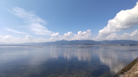 琵琶湖「湖岸緑地　木浜-1（南）」